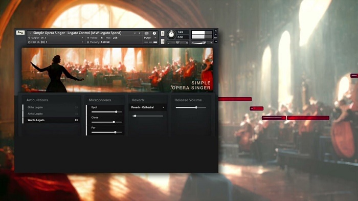 Fluffy Audio Simple Opera Singer 歌剧人声 （ 2GB ）
