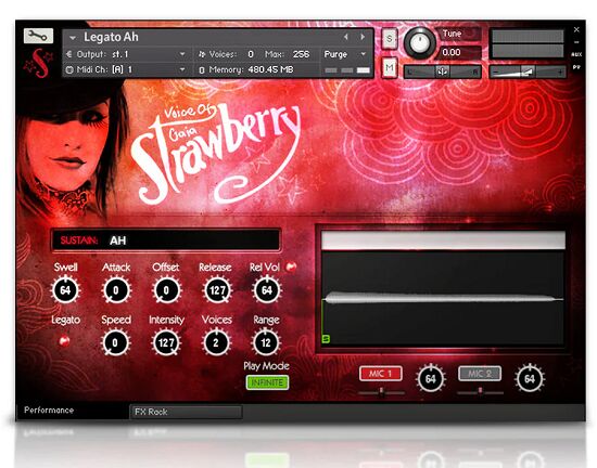 Soundiron Voice Of Gaia Strawberry 女中音独唱 （ 5.5GB ）