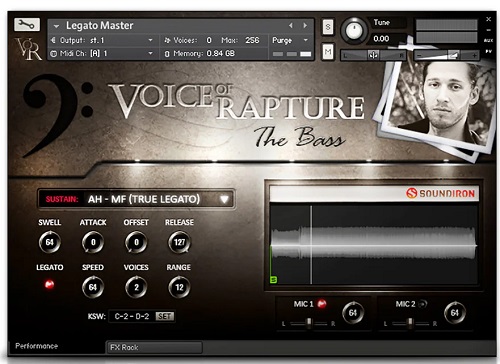 Soundiron Voice of Rapture The Bass 歌剧独唱 （ 7.8GB ）