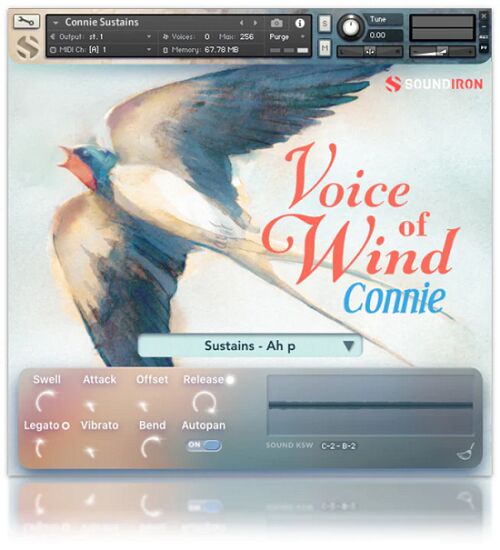 Soundiron Voice of Wind Connie 1.0 康妮女声独唱 （ 2.7GB ）
