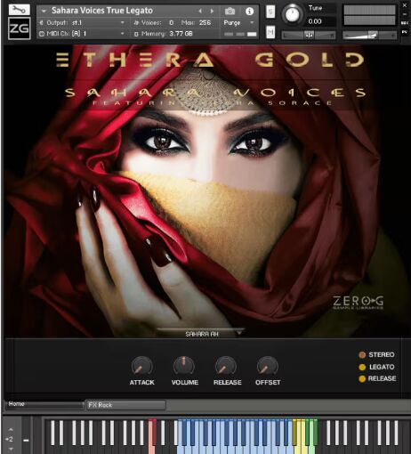 Zero G ETHERA Gold Sahara Voices 撒哈拉之音 ( 3.1GB )