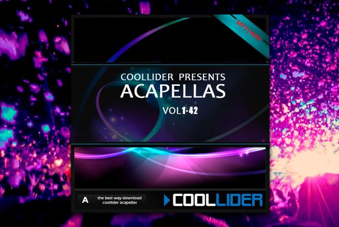 Coollider Acapellas Vol.1 42 素材loop 人声干声 ( 8.9GB )