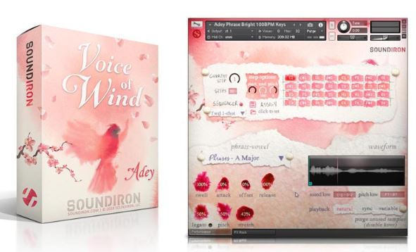 Soundiron Voice Of Wind Adey v1.1 KONTAKT 风之声-空灵抒情女声 ( 1.6GB )