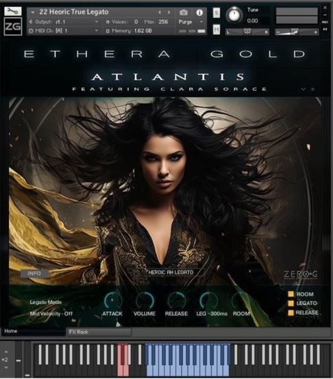 Zero G Ethera Gold Atlantis 3 KONTAKT 声乐库