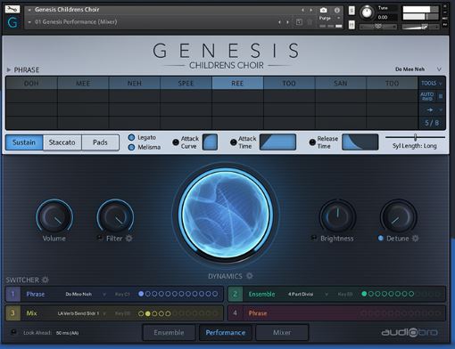 AudioBro Genesis Childrens Choir v1.0.0 KONTAKT 童声合唱团