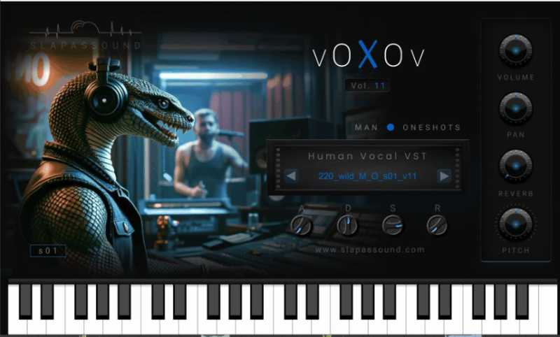 SlapAsSound VoXov Vol.11 Vocal Instruments 人声合成器