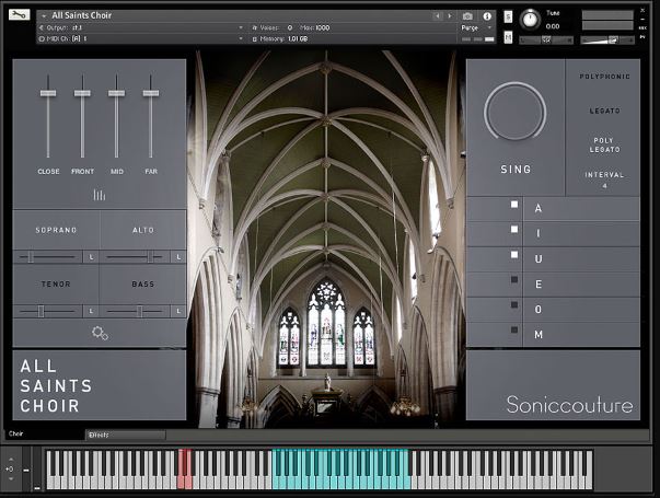 Soniccouture All Saints Choir v 1.1 诸圣室内合唱团