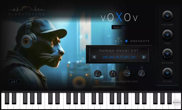 SlapAsSound VoXov Vol.22 BNDL Chill (Vocal Instruments Collection) 声乐合成器