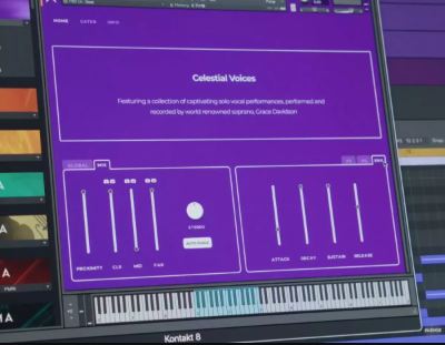 Sonixinema Celestial Voices KONTAKT [FREE] 动感之声人声