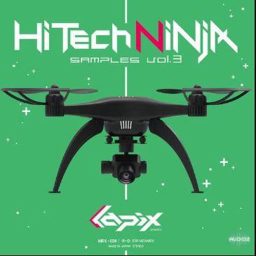 lapix HiTECH NINJA SAMPLES Vol 3 高科技采样集包 素材loop