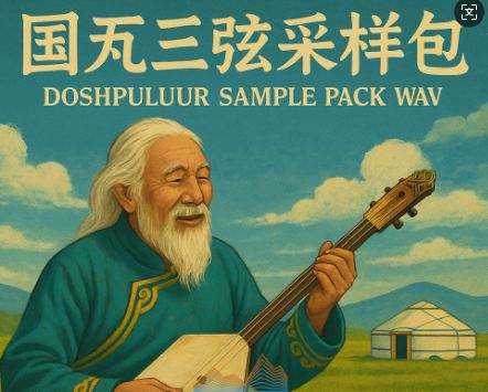 Doshpuluur Sample Packs WAV 蒙古族弦乐图瓦三弦采样包