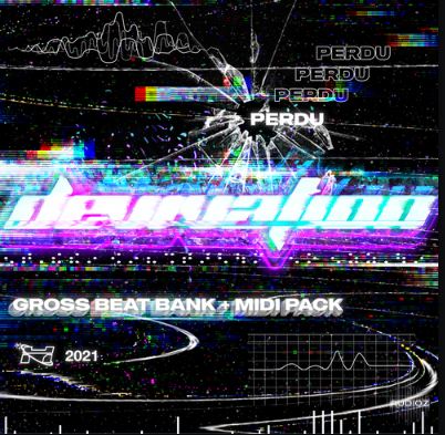 Perdu Deviation Gross Beat Bank + MIDI Kit WAV