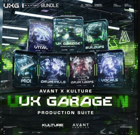 Kulture Samples UK Garage Production Suite 最佳样本包合集 素材loop