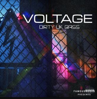 Famous Audio Voltage Dirty UK Bass WAV 低音循环采样包 素材loop