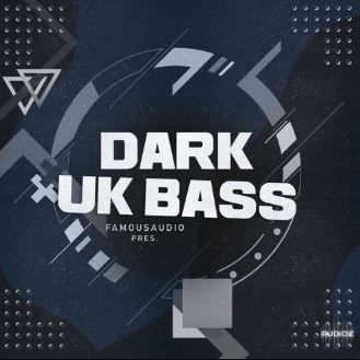 Famous Audio Dark UK Bass WAV 低音循环采样包 素材loop