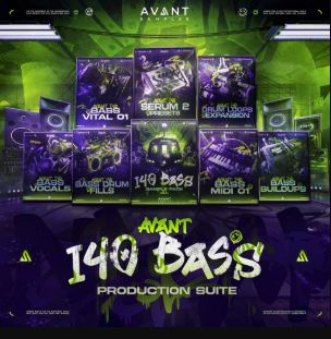 Avant Samples Avant 140 Bass and UK Bass Production Suite 采样包/血清预制