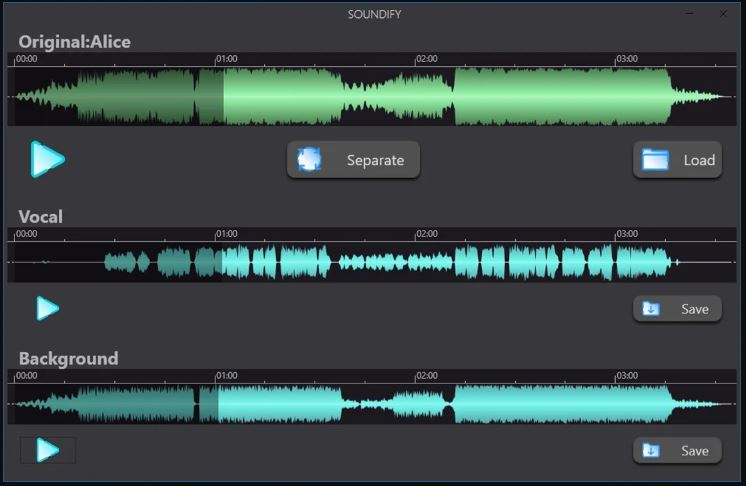 Soundify Vocal Remover 1.2.6 人声伴奏分离 ( 224MB )