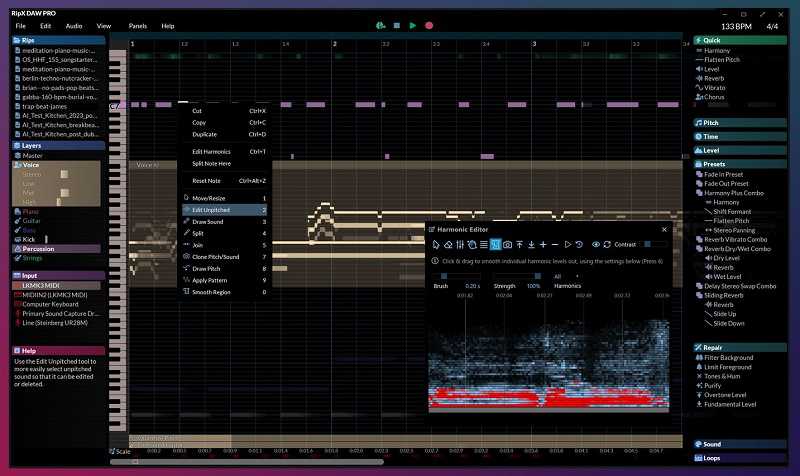 Hit n Mix RipX DAW PRO 7.1.0 人工智能的音频工作站