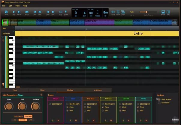 Aurally Sound Song Master Pro 歌曲扒带\伴奏分离 ( 189MB )
