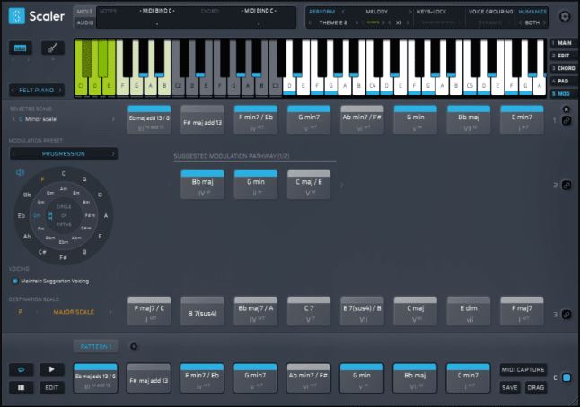 Plugin Boutique Scaler 2 v2.9.1 智能和弦生成插件 ( 2.3GB )