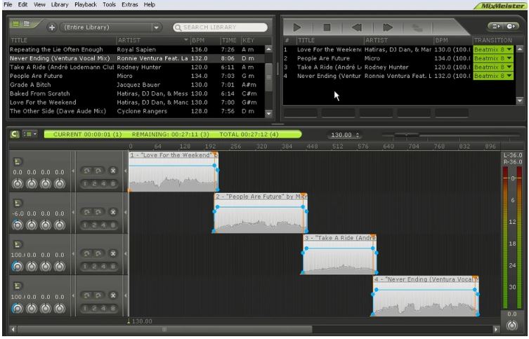 MixMeister Fusion v7.7.0.1 歌曲串烧合成软件
