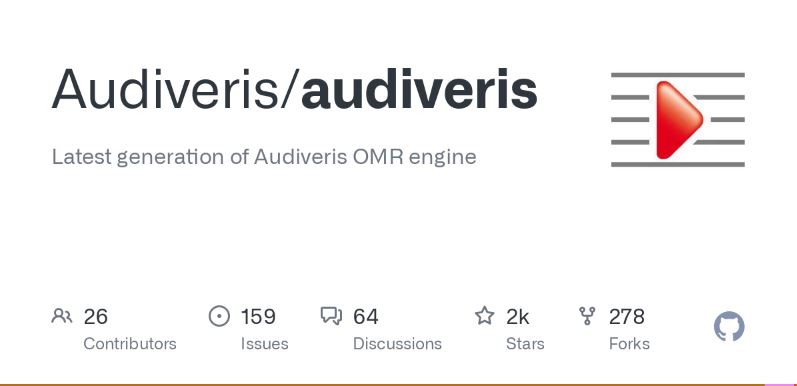 Audiveris 5.6.1 五线谱扫描\扒谱软件 ( 66MB )