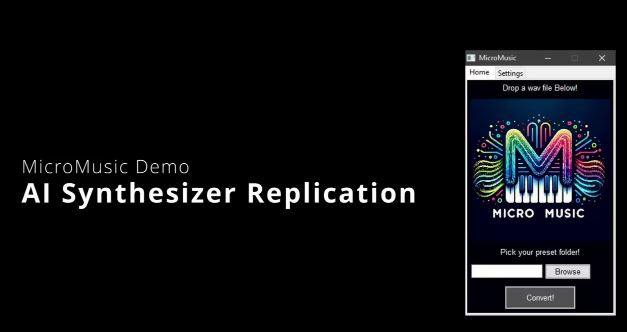 MicroMusic (AI-Powered Synth Presets Generator) v1.1 智能AI合成器预设生成器