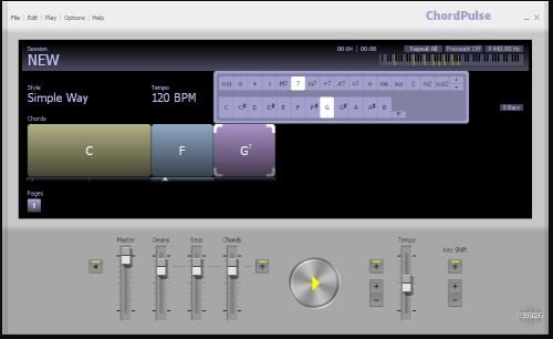 ChordPulse v2.6 音乐伴奏生成工具