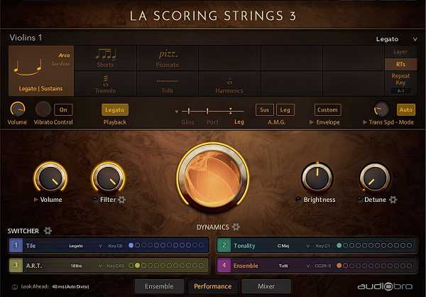 Audiobro LA Scoring Strings 3 Audiobro Lass 3 Full Library 拉丝经典弦乐 ( 15.7GB )
