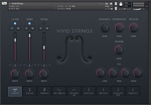 Pulse Audio Vivid Strings Violins 2 第二小提琴 ( 5GB )