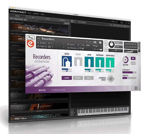 Embertone Recorders 竖笛音色库 ( 5.1GB )