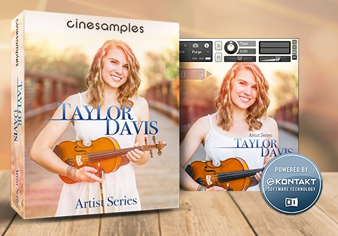 Cinesamples Taylor Davis 泰勒·戴维斯独奏小提琴 ( 8GB )