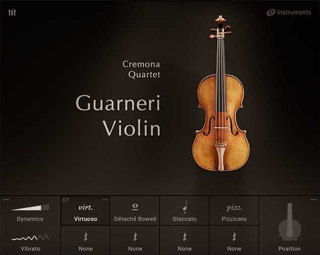 Native Instruments Guarneri Violin 克雷莫纳四重奏小提琴