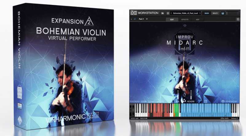 Virharmonic Bohemian Violin 波西米亚小提琴 ( 8.7GB )
