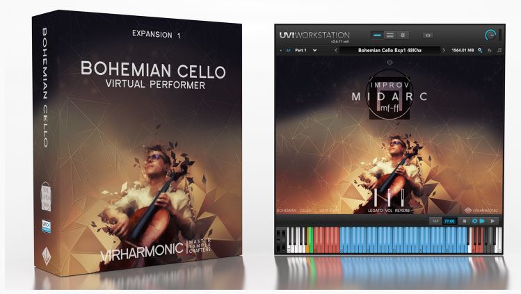 Virharmonic Bohemian Cello 波西米亚大提琴 ( 4.7GB )