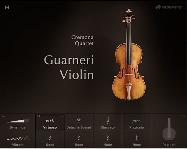 Native Instruments Guarneri Violin 瓜奈里小提琴 ( 45.6GB )