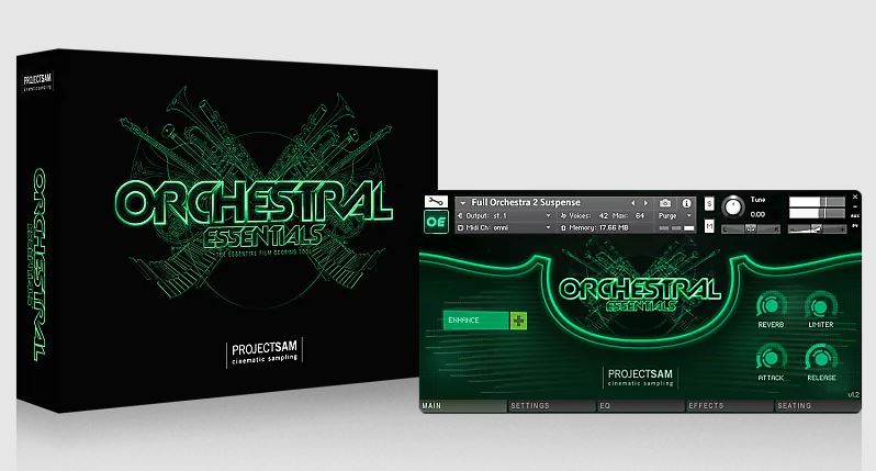 ProjectSAM Orchestral Essentials 1 管弦乐精华第一卷