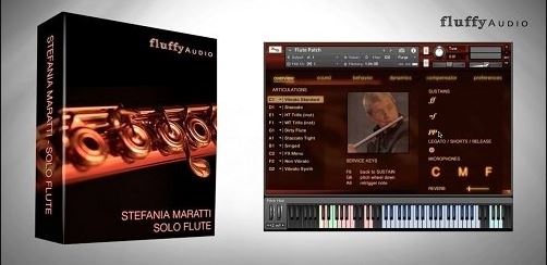 Fluffy Audio Stefania Maratti Solo Flute 长笛独奏