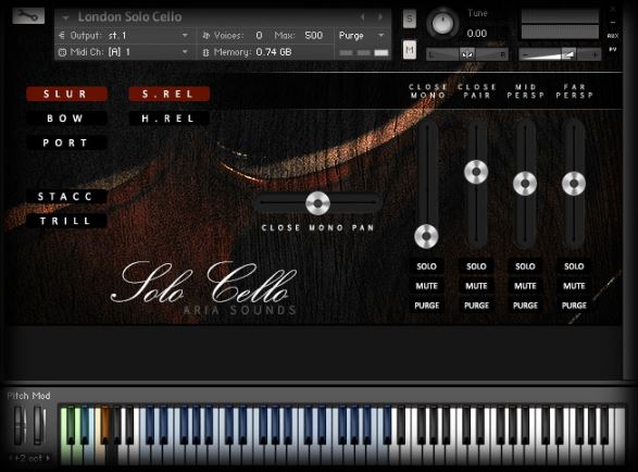 ARIA London Solo Cello 伦敦独奏大提琴