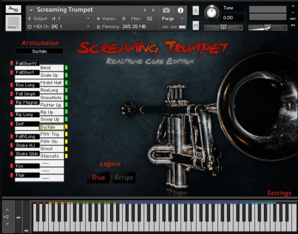 Realitone Screaming Trumpet 小号