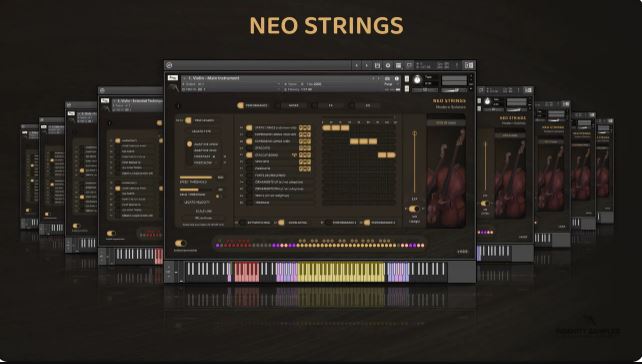 Insanity Samples Neo Strings 4.0 现代弦乐独奏