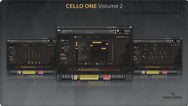 Insanity Samples CELLO ONE Volume 2 大提琴