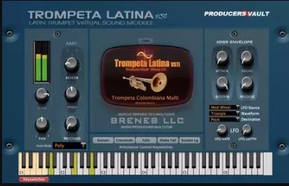 Producers Vault Trompeta Latina v2.8.4 西班牙风格小号
