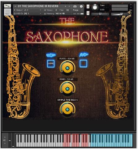 UL The House of Sound The Saxophone KONTAKT 萨克斯音源