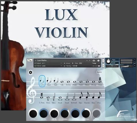 David Forner Lux Violin 1.1.0 Kontakt 独奏小提琴