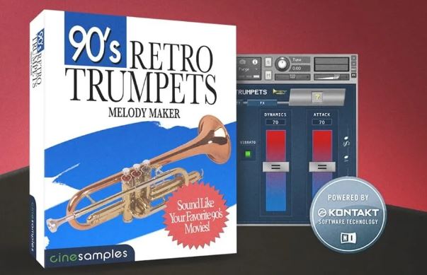 Cinesamples 90's Retro Trumpets KONTAKT 九十年代的复古小号