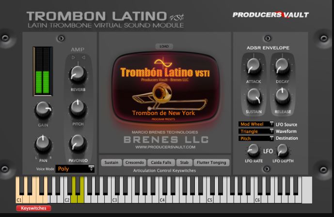 Producers Vault Trombon Latino 长号音色