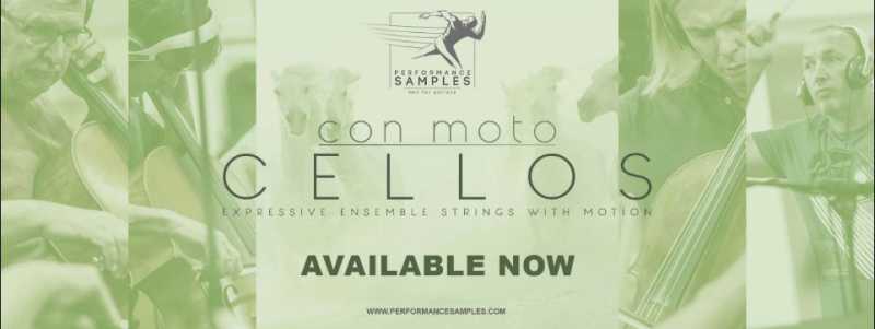Performance Samples Con Moto Cellos 大提琴 ( 2GB )