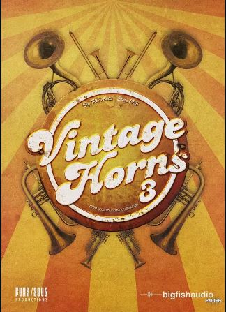Big Fish Audio Vintage Horns 3 KONTAKT 复古爵士铜管