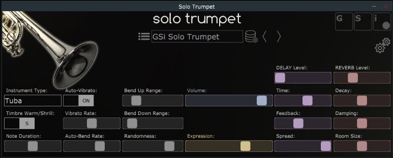 Genuine Soundware Solo Trumpet v1.0.0 独奏小号GSI